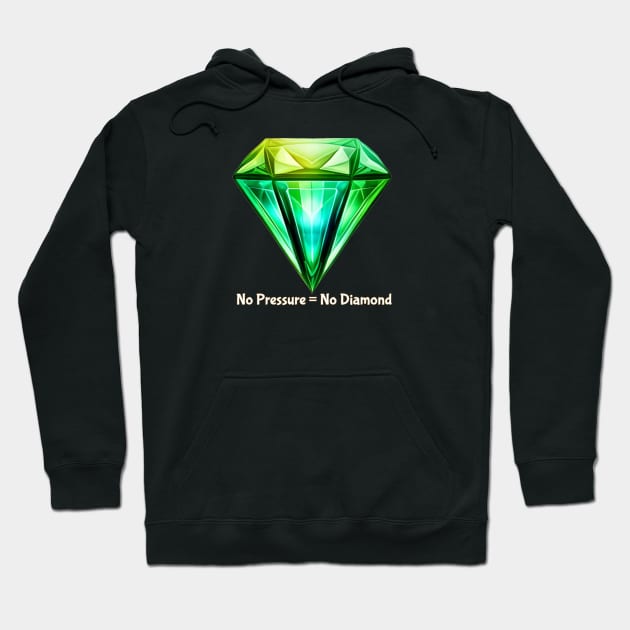 Green luxury diamond Hoodie by Dag Merch